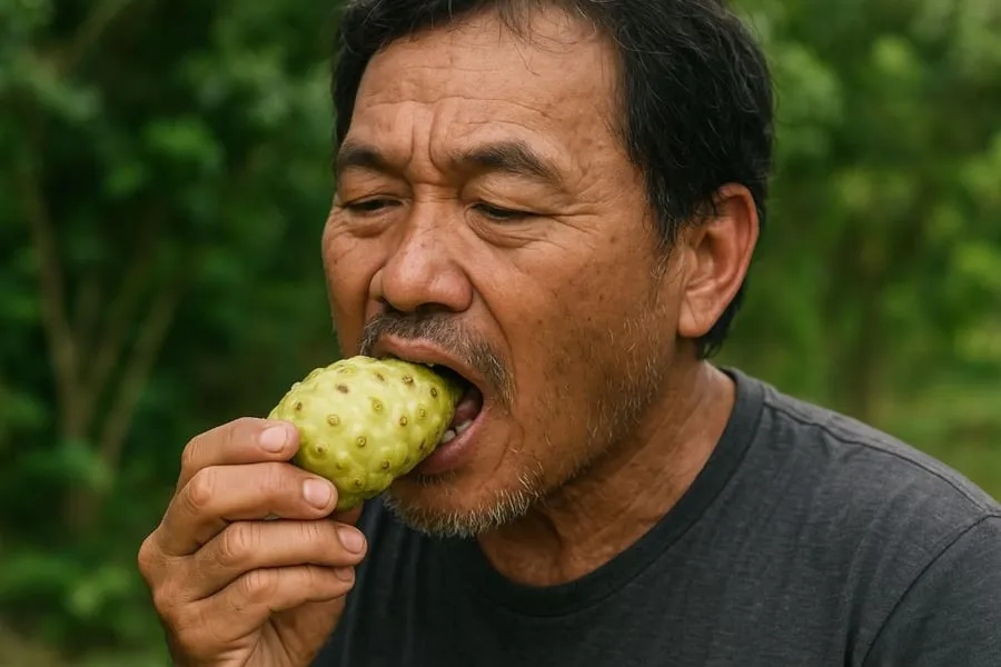 Cách sử dụng quả Nhàu trị gout