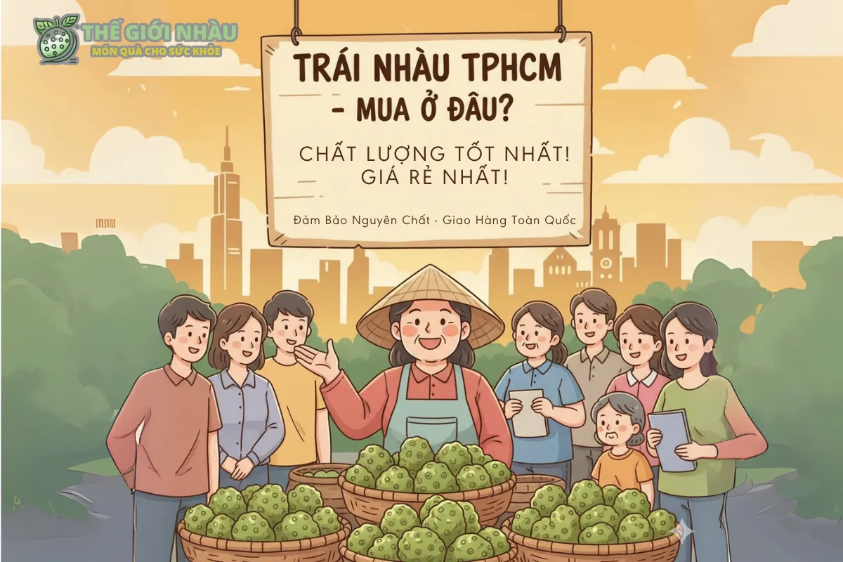 Trái Nhàu Mua Ở Đâu TPHCM Chất Lượng Tốt Giá Rẻ Nhất